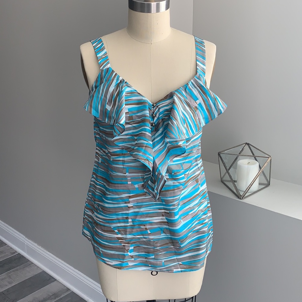 BANANA REPUBLIC SILK TOP NWT - Picture 1 of 11